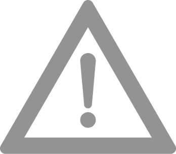 Graphic of a hazard symbol