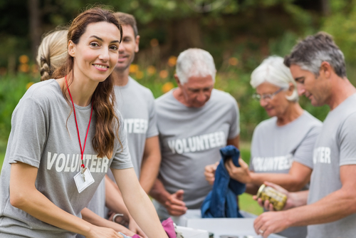 Photo of volunteers